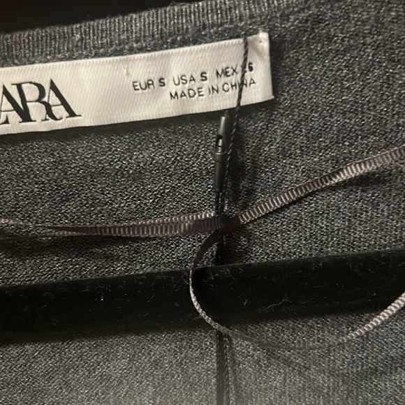 Zara Knit Wrap Dress - Picture 6 of 6